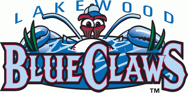 Jersey Shore BlueClaws 2001-2009 Primary Logo iron on transfers for T-shirts
